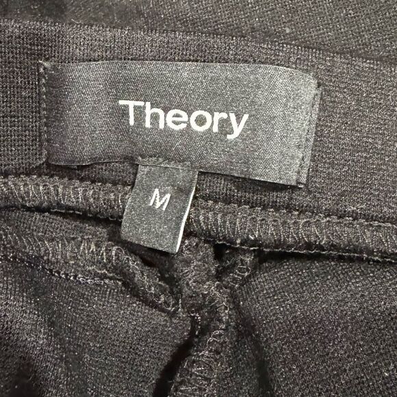 Theory Black Leggings Women’s Medium - Picture 2 of 5